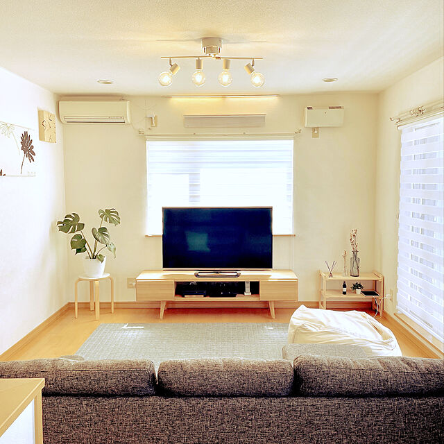 Yumiの無印良品-無印良品 体にフィットするソファ用綿帆布カバー 生成 44105665の家具・インテリア写真