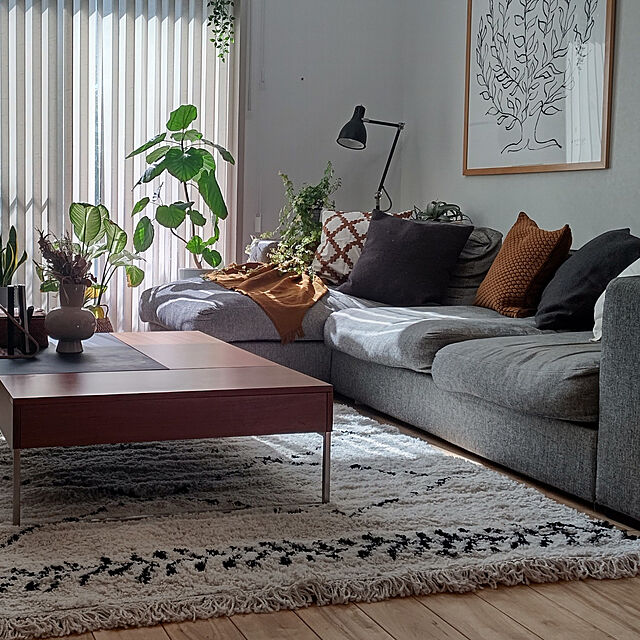 hanappaの萩原-ラグ BOHO ベルギー製 長方形 200x250cm 萩原の家具・インテリア写真
