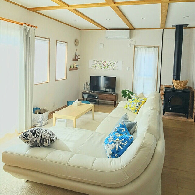 maruchiの-ムーミン クッションカバー 45×45 クッションの家具・インテリア写真