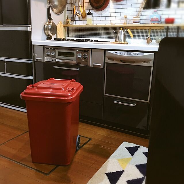 ladybug.の-PLASTIC TRASH CAN 45L REDの家具・インテリア写真