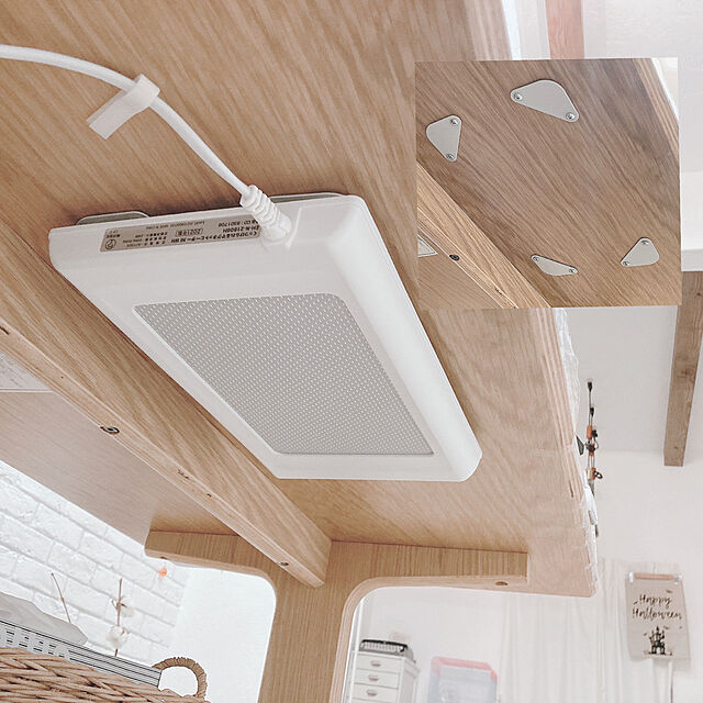 sayaのニトリ-くっつけられるマグネットヒーター(NI ホワイト) の家具・インテリア写真