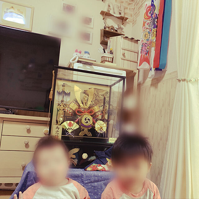 ku-の-鯉のぼり こいのぼり 室内用 マンション 日本国内製 アンパンマン ミニ コンパクト ポール付き 買得 人気 ランキング C1343Aの家具・インテリア写真