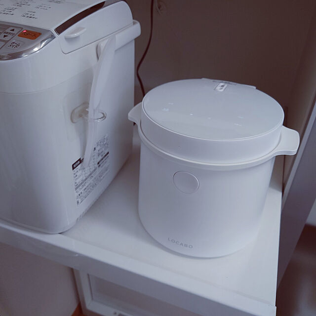 noguriの-LOCABO 糖質カット炊飯器 ホワイト ロカボ 炊飯器 糖質カット ロカボ炊飯器 糖質45%カットの家具・インテリア写真