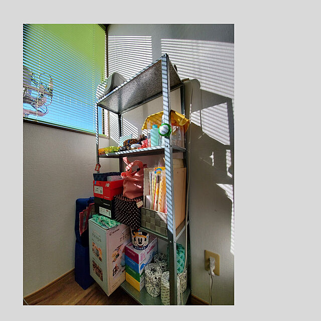 miyateeのイケア-IKEA イケア ikea HYLLIS ヒュッリスシェルフユニット, 室内/屋外用 亜鉛メッキ, 60x27x140 cm802.785.79の家具・インテリア写真