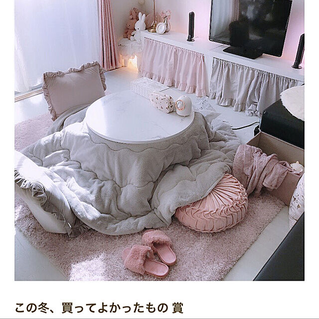 myyのニトリ-ベロア調収納BOX(D RO) の家具・インテリア写真