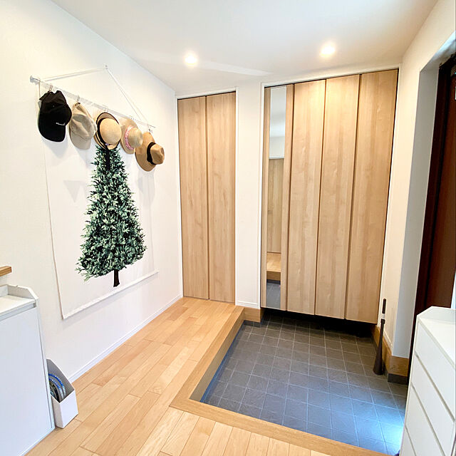 sasaeriの藤久株式会社-クリスマスツリー タペストリー ウッド柄パネル オックス 90cm単位 クリスマス トーカイの家具・インテリア写真