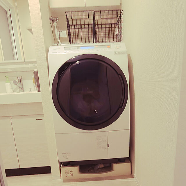 wanwanの-パナソニック　Panasonic ドラム式洗濯乾燥機 VXシリーズ クリスタルホワイト NA-VX800BL-W [洗濯11.0kg /乾燥6.0kg /ヒートポンプ乾燥 /左開き][洗濯機 11kg]の家具・インテリア写真