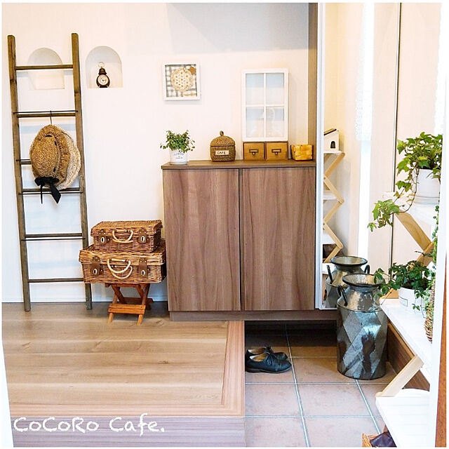 CoCoRoCafe.の-ポッシュリビング ラダー ブラウン （40421）の家具・インテリア写真