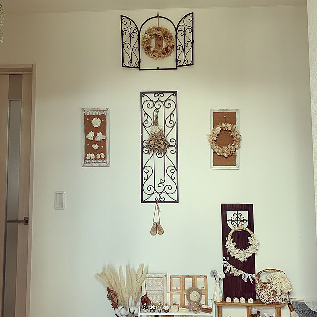 piitanのギギliving-壁飾り ウォールパネル アイアンオープンドアフレーム [mty5788]の家具・インテリア写真