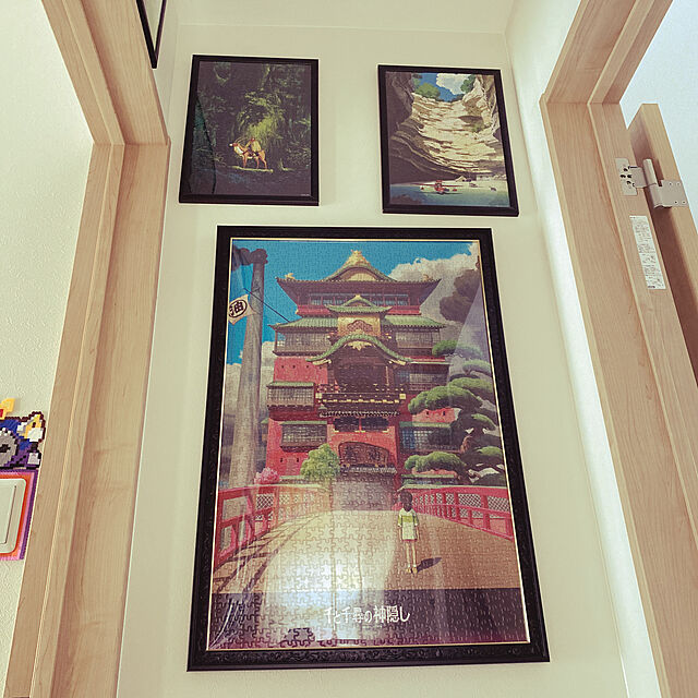 miho0311のエンスカイ-エンスカイ 300ピース ジグソーパズル スタジオジブリ作品 旅立ち(26x38cm)の家具・インテリア写真