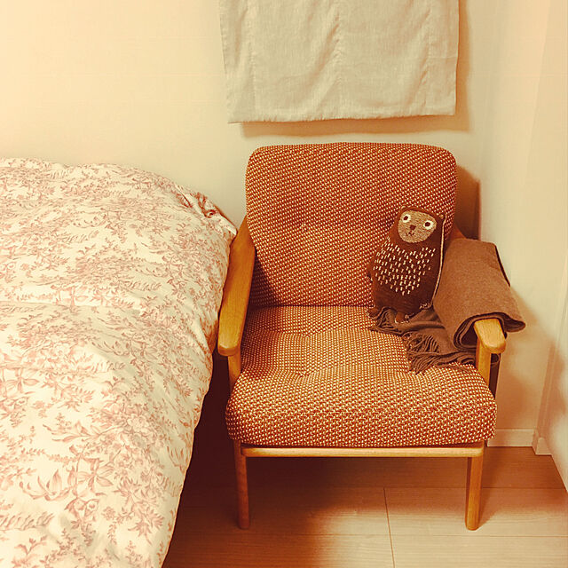 izuの-マルニ60 キノママ オークフレームチェア 1シーター シュプールオレンジの家具・インテリア写真