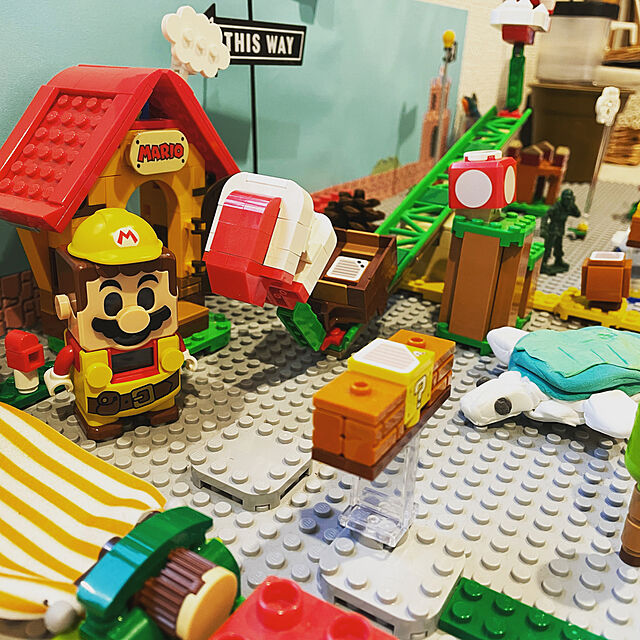 IRODORIの-LEGO レゴ マリオ 拡張セット パックンフラワーのバランス チャレンジ 71365おもちゃ こども 子供 レゴ ブロック スーパーマリオブラザーズの家具・インテリア写真