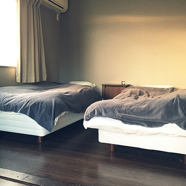 IZUMIの無印良品-脚・脚付マットレス用・床下１２ｃｍタイプ／ナチュラル 床下１２ｃｍ／ブラウンの家具・インテリア写真