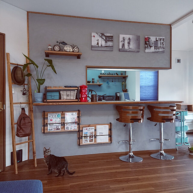 taka-kiの-日本プラスター 漆喰 うまーくヌレール ブルーグレー 5kg うまくぬれーるの家具・インテリア写真