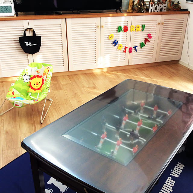 写真付きレビュー】テーブルサッカー コーヒーテーブルMINI FOOSBALL