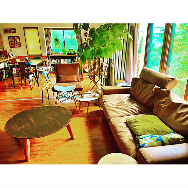 Erikoの関家具-関家具 プルート 3人掛けソファ PLUTO COMFORM 幅198cm レザーテックスの家具・インテリア写真