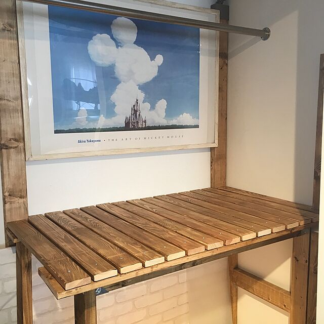 shirokumaのイケア-(IKEA)SULTAN LADE ベッドベース（すのこ）, 無垢材の家具・インテリア写真