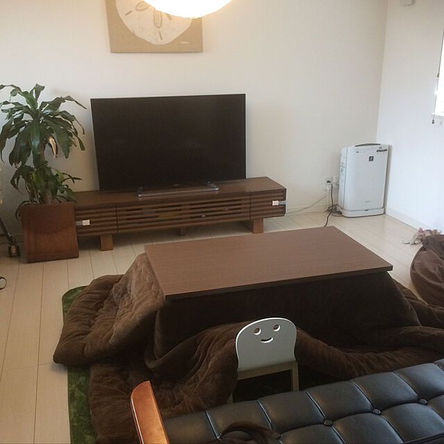 piyonkoのニトリ-リビングこたつ(バリエ150 DBR) の家具・インテリア写真