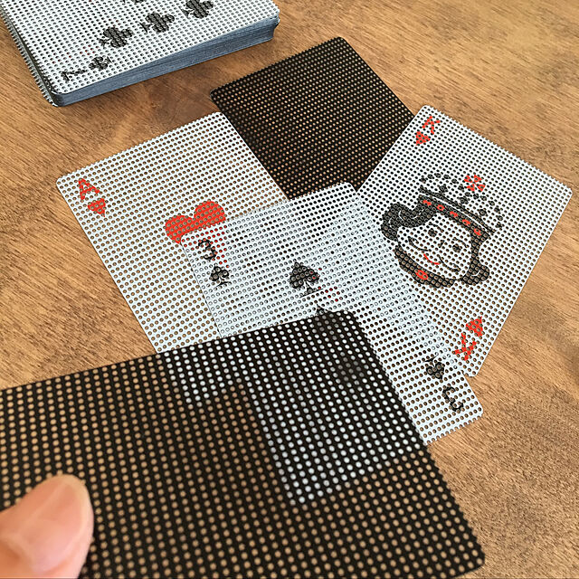 na-miのDETAIL-マイクロ ドッツ トランスパレント カード Micro Dots Transparent Card [トランプ Playing Cards]の家具・インテリア写真