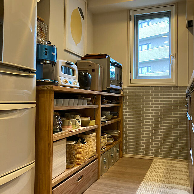 Mimoの-松野屋 トタン 米びつ 15kg 収納 ボックス 収納家具の家具・インテリア写真