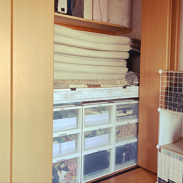 erichinのニトリ-引出し整理ボックス ポーリーL 1個入り(ホワイト) の家具・インテリア写真
