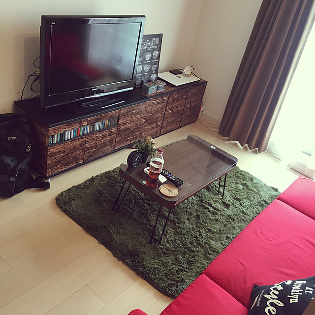 minamiの-ラグ  洗える 絨毯 リビング 95x140 癒しカラー じゅうたん シャギーラグ 長方形 送料無料 カーペット ムーティ2の家具・インテリア写真