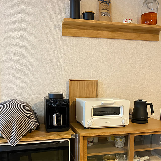 mi_h02のsiroca-シロカ siroca 全自動コーヒーメーカー カフェばこ ステンレスサーバー 静音 ミル4段階 コンパクト 豆・粉両対応 蒸らし タイマー機能 ブラック SC-A371(K)の家具・インテリア写真