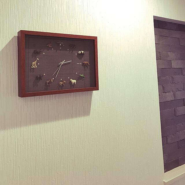 SSKの風景専門店のあゆわら(BI)-《時計》Design Clock Wildlife 1(デザイン クロック ワイルドライフ（野生動物）)/ 絵画 壁掛け のあゆわらの家具・インテリア写真