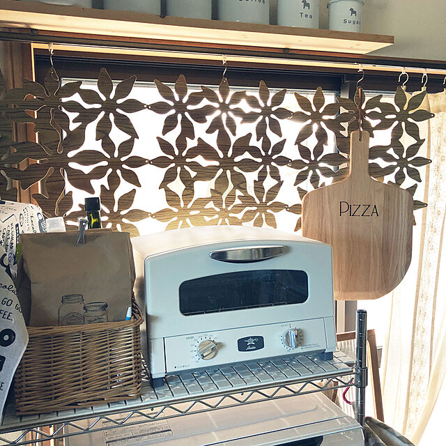 Yukiの-木製ピザボード 大 30×45cm／ピザ皿 カットピザ 取り分け 持ち運び サーバー 027420003の家具・インテリア写真