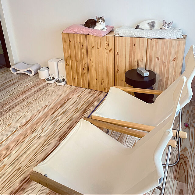 yunの-healthype 白い8の字スクラッチャー(小) 爪とぎ ヘルシープの家具・インテリア写真