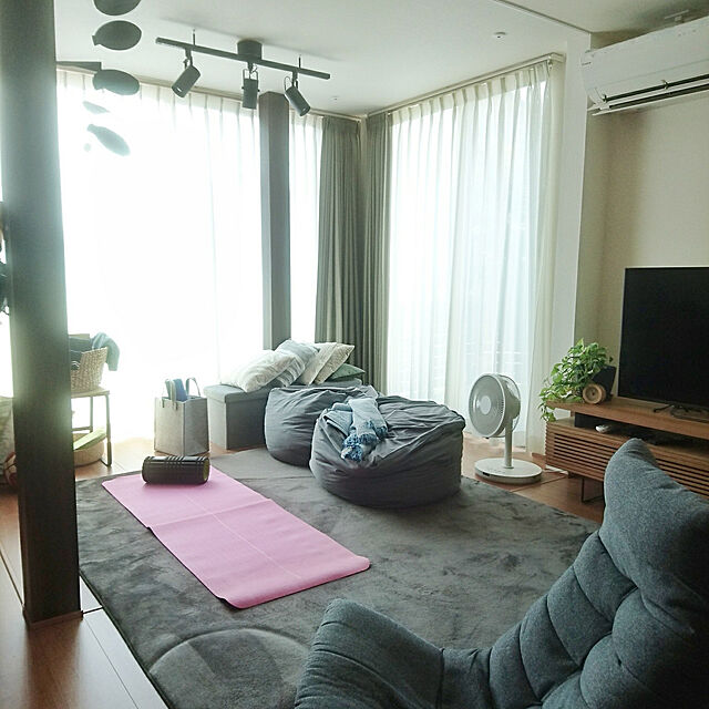 yukoのニトリ-回転座椅子(クレシエ DGY) の家具・インテリア写真