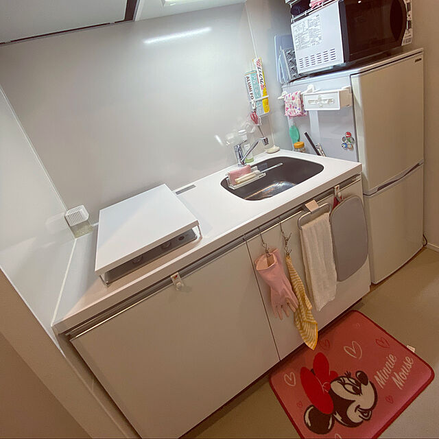 pigukoのニトリ-吸水マットS(50×38cm グレー)2点セット の家具・インテリア写真
