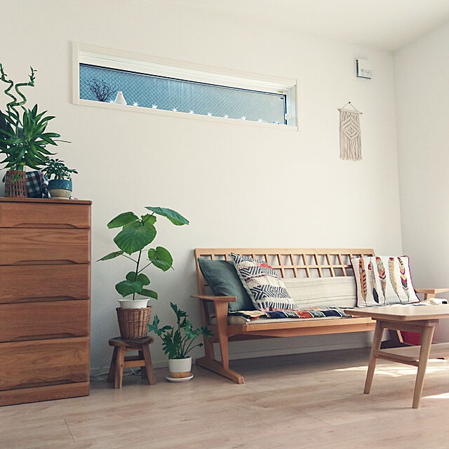shirlyのニトリ-クッションカバー(ラミ GR) の家具・インテリア写真