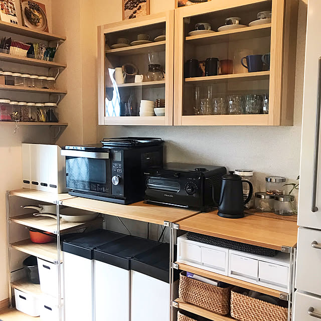 イケア 【IKEA Original】BESTA ベストー シリーズ 奥行20cmサイズ用 棚板 ホワイトステインオーク調 56x16