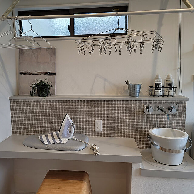 sunihomeのパール金属-パール金属 洗濯 物干し ハンガー 角型 20ピンチ ステンレス サステイン H-8757の家具・インテリア写真