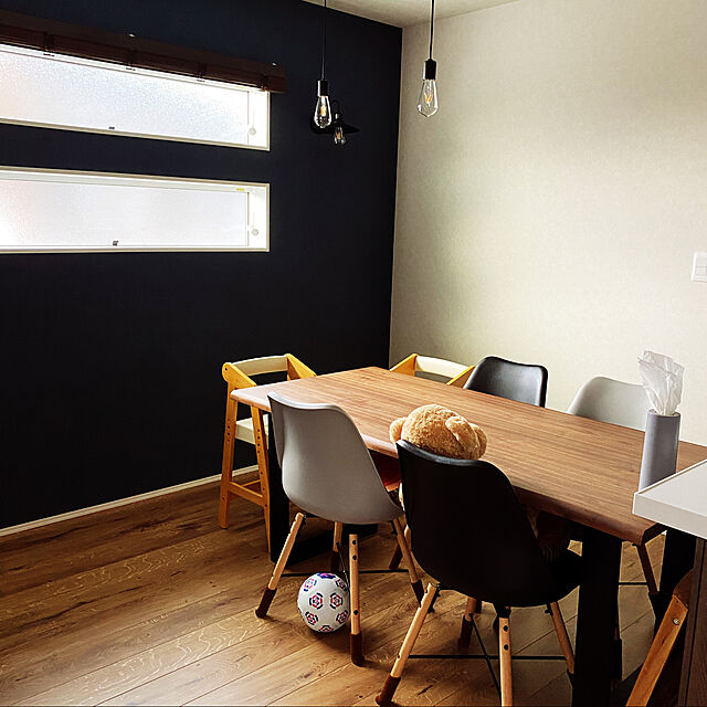 fukaのニトリ-ダイニングテーブル(イブキ160 LBR） の家具・インテリア写真