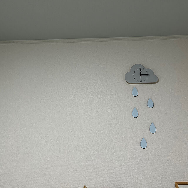 Yukicotoの-壁掛け時計 子ども部屋 かわいい 北欧 木製 クラウド キッズルーム インテリア ベビー 保育園 ギフトの家具・インテリア写真