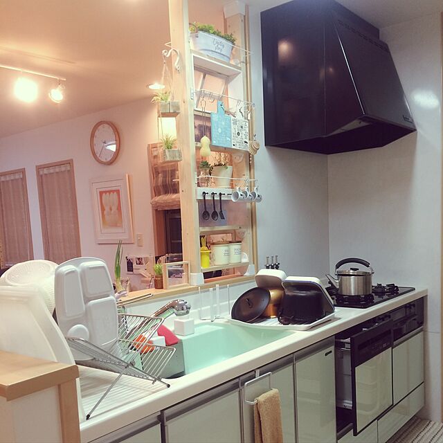 miyuの山崎実業-山崎実業 タオルハンガー プレート ホワイト 2793の家具・インテリア写真