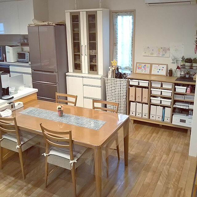 mayumi.sのニトリ-シートクッション(PREM N ケララ BR 40x40) の家具・インテリア写真