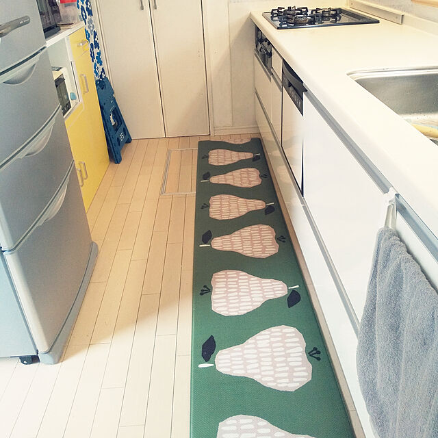 k.yのオカトー-キッチンマット 拭ける 240 おしゃれ 北欧風キッチンマット 45×240  (D)の家具・インテリア写真