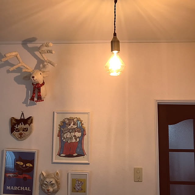 amutantanの-ペンダントライト ソケット LED電球対応 1個 照明 天井 天井照明 おしゃれ 間接照明 デザイン照明 シンプル リビング キッチン テレワーク 在宅の家具・インテリア写真