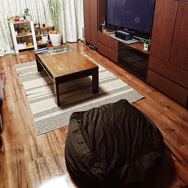Kumikoのニトリ-ミニビーズクッション専用カバー(ストレッチ RE) の家具・インテリア写真