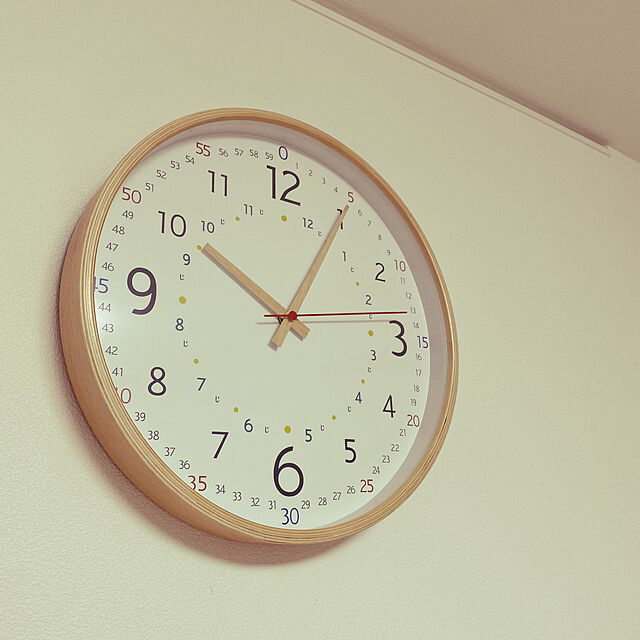 hhomeのキシマ-壁掛け時計 ウォールクロック 知育時計 パスレルの家具・インテリア写真