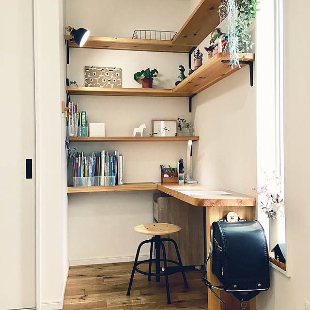 konatsuの無印良品-ＭＤＦ収納スタンド・Ａ５サイズの家具・インテリア写真
