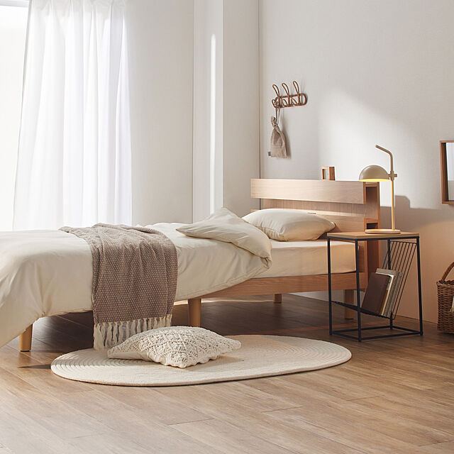 Simple-Styleのアイリスオーヤマ-すのこベッド SNBS-Sの家具・インテリア写真