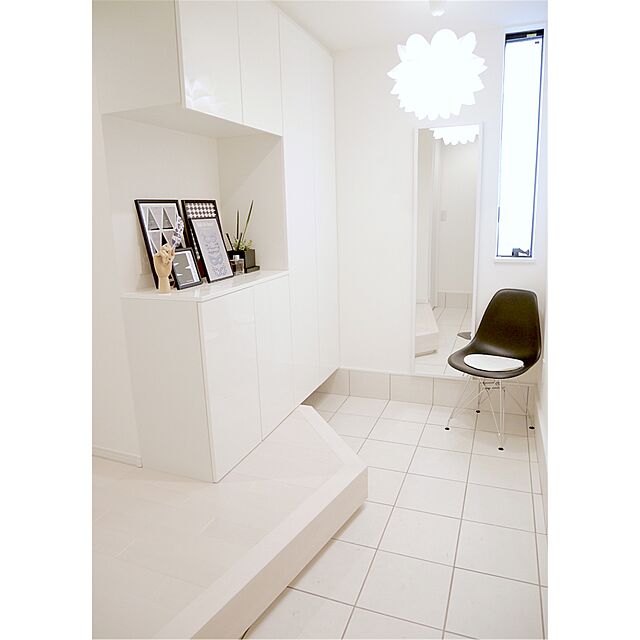 AkiのIKEA (イケア)-IKEA(イケア) STAVE ホワイト 40x160 cm 60223521 ミラー、ホワイトの家具・インテリア写真