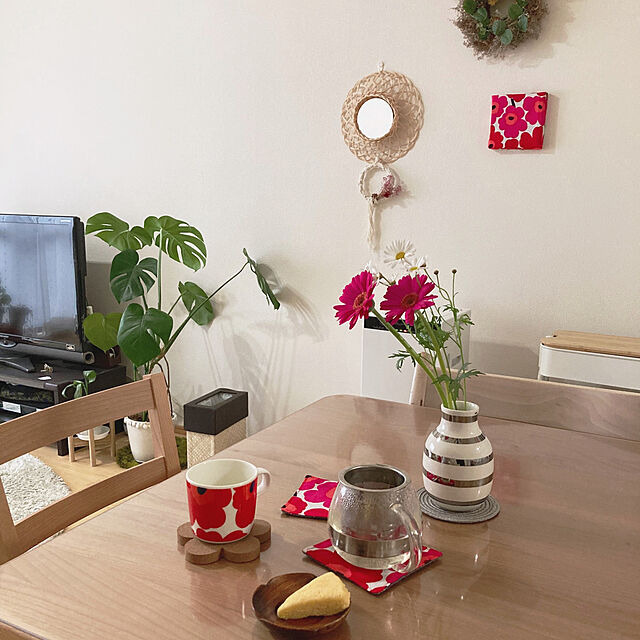 aiaiのmarimekko-マリメッコ ウニッコ コーヒーカップ 200ml レッド marimekko UNIKKOの家具・インテリア写真