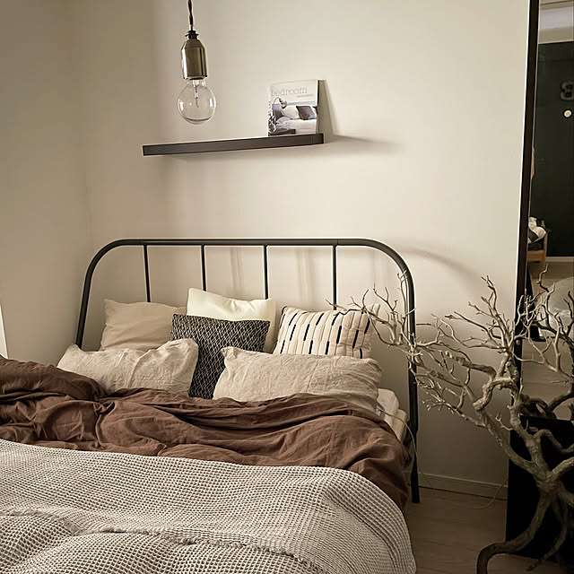 IKEA イケア KOPARDAL ダブル グレー kopardal-bed-frame-