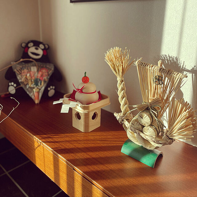 Takahiroのノーブランド品-正月飾り中川政七商店鏡餅飾りKagamimochi, Wooden ornamentの家具・インテリア写真