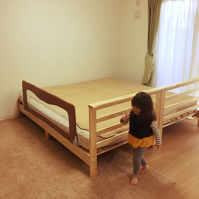 h.oの-ベッドフェンス 1.2.3(1個)【日本育児】[ベビーベッド 布団 寝具]の家具・インテリア写真
